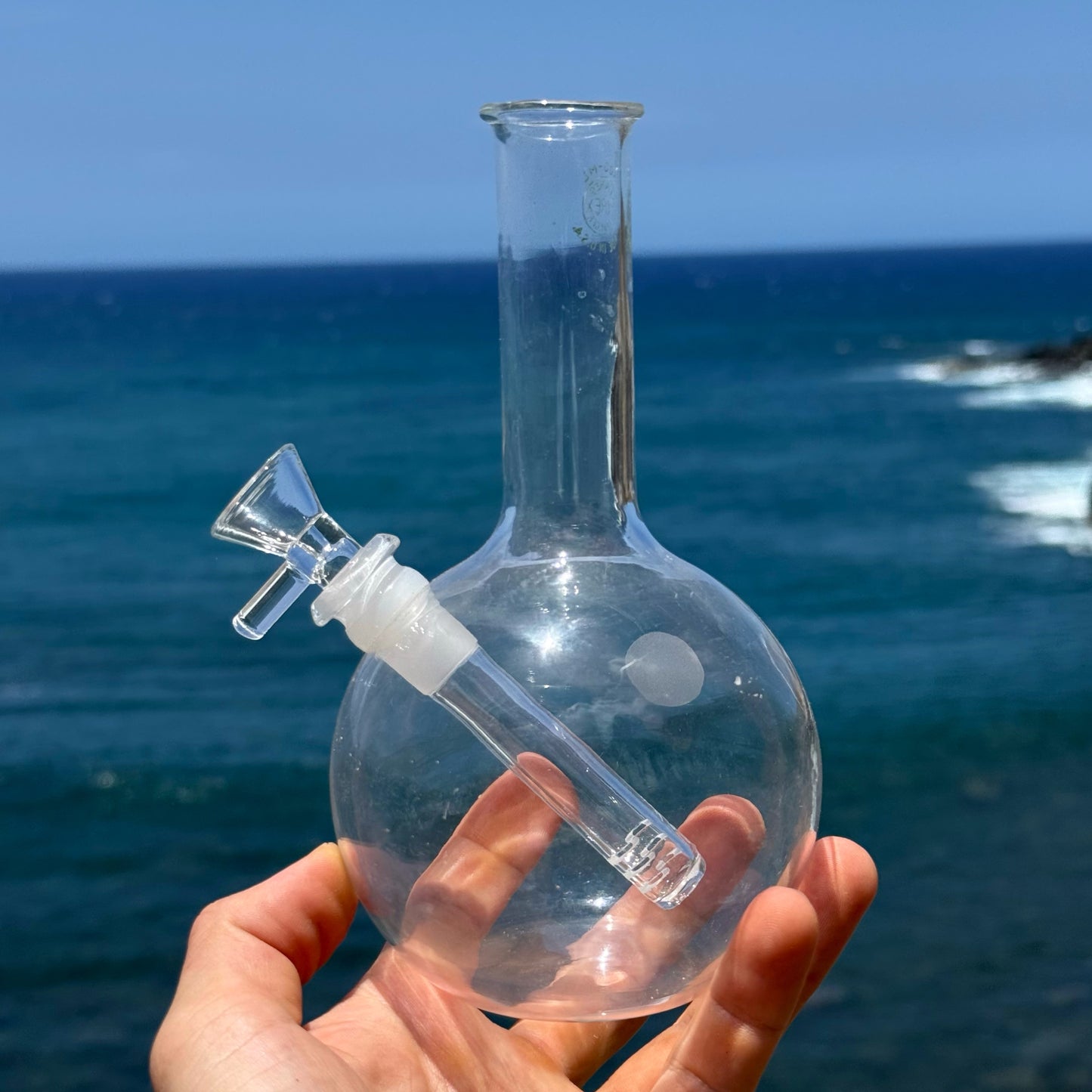 "Flask Bong" Upcycled Flask Bong