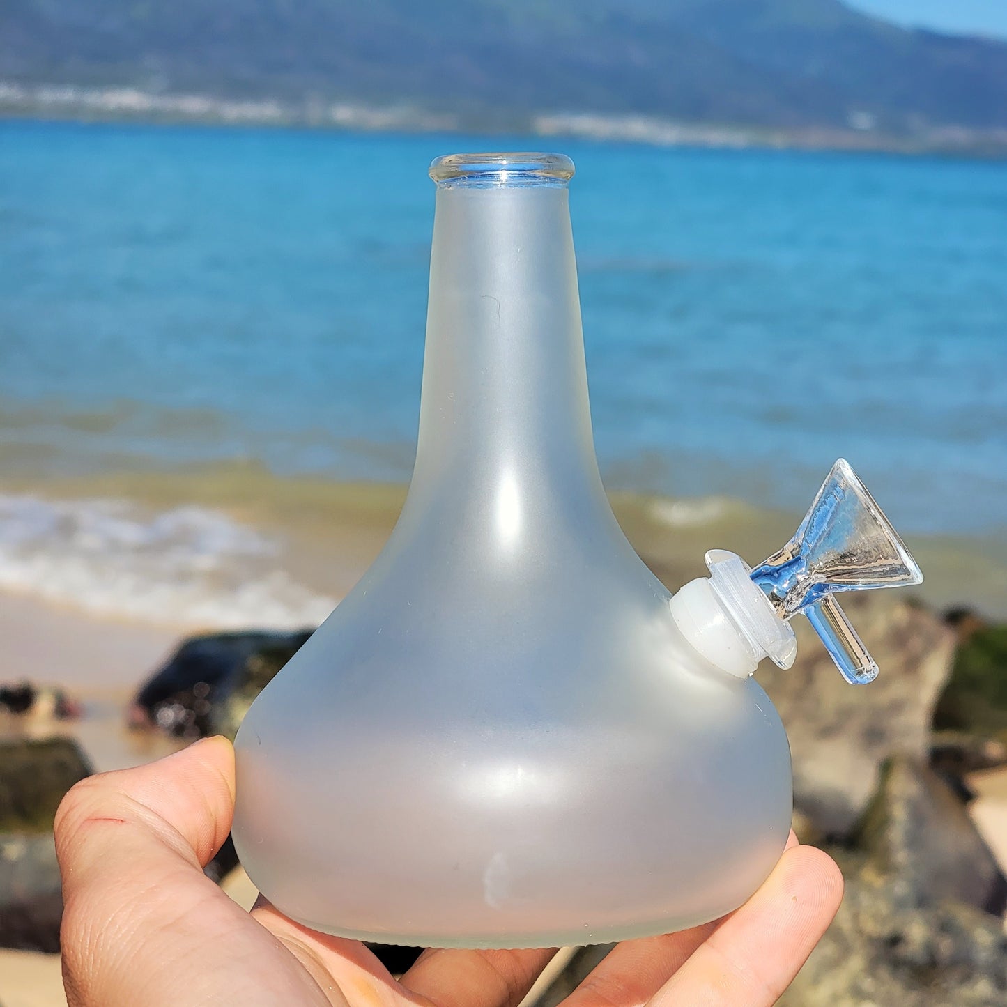 "Bongby" Upcycled Glass Bottle Bong