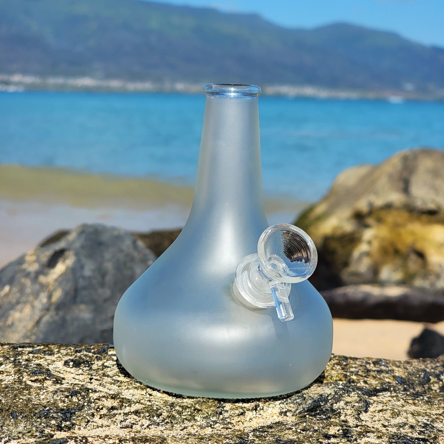"Bongby" Upcycled Glass Bottle Bong