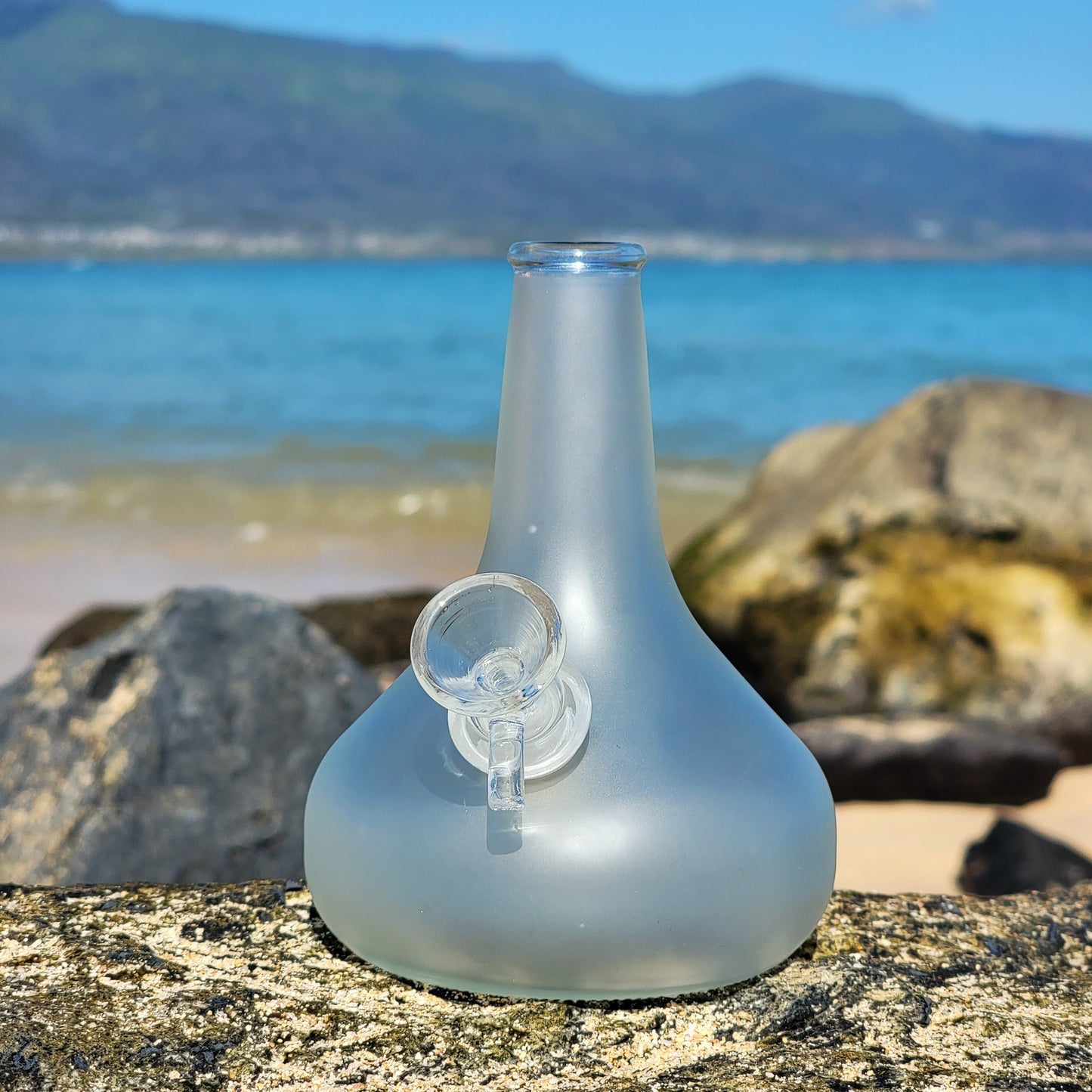 "Bongby" Upcycled Glass Bottle Bong
