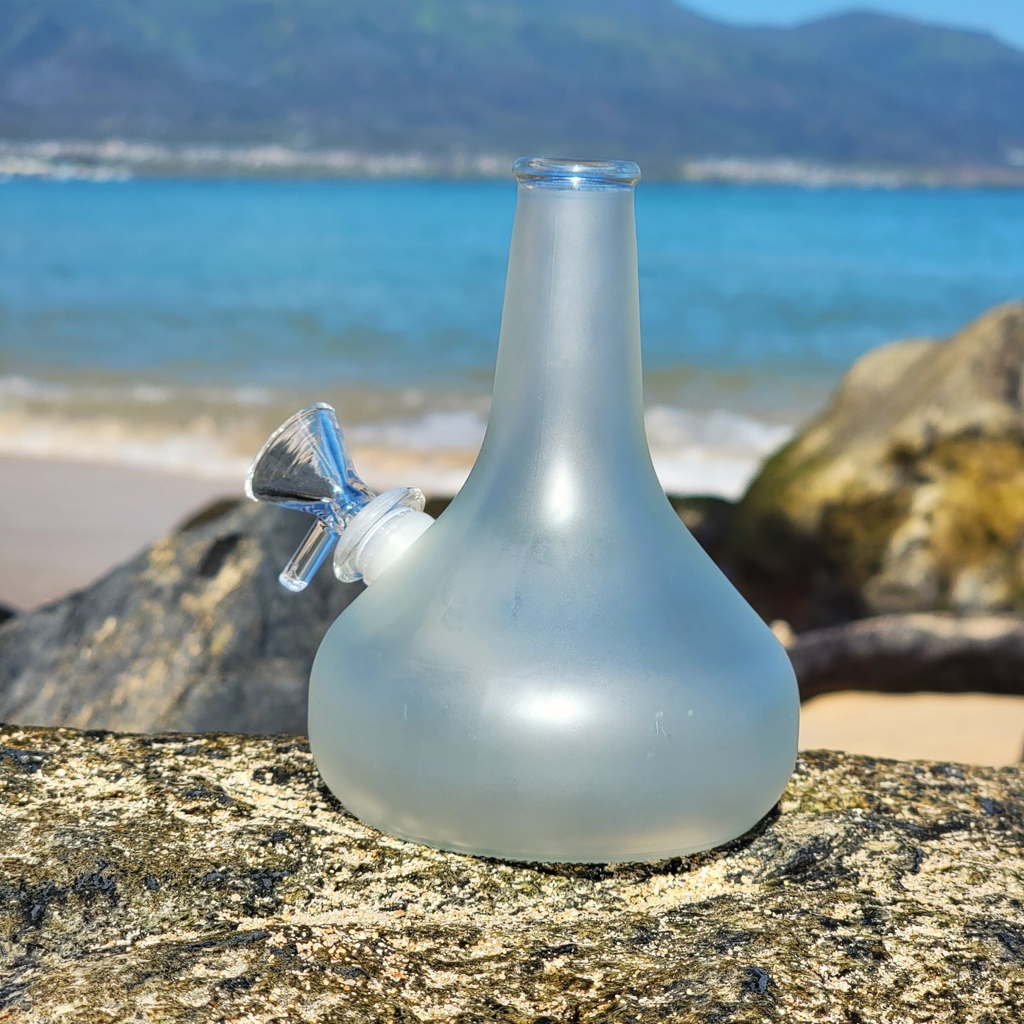 "Bongby" Upcycled Glass Bottle Bong