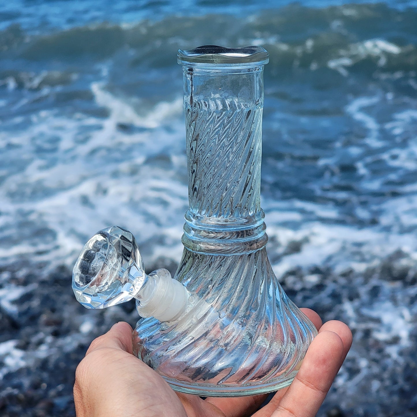 Vintage Vase Bong “Crystal Vortex”