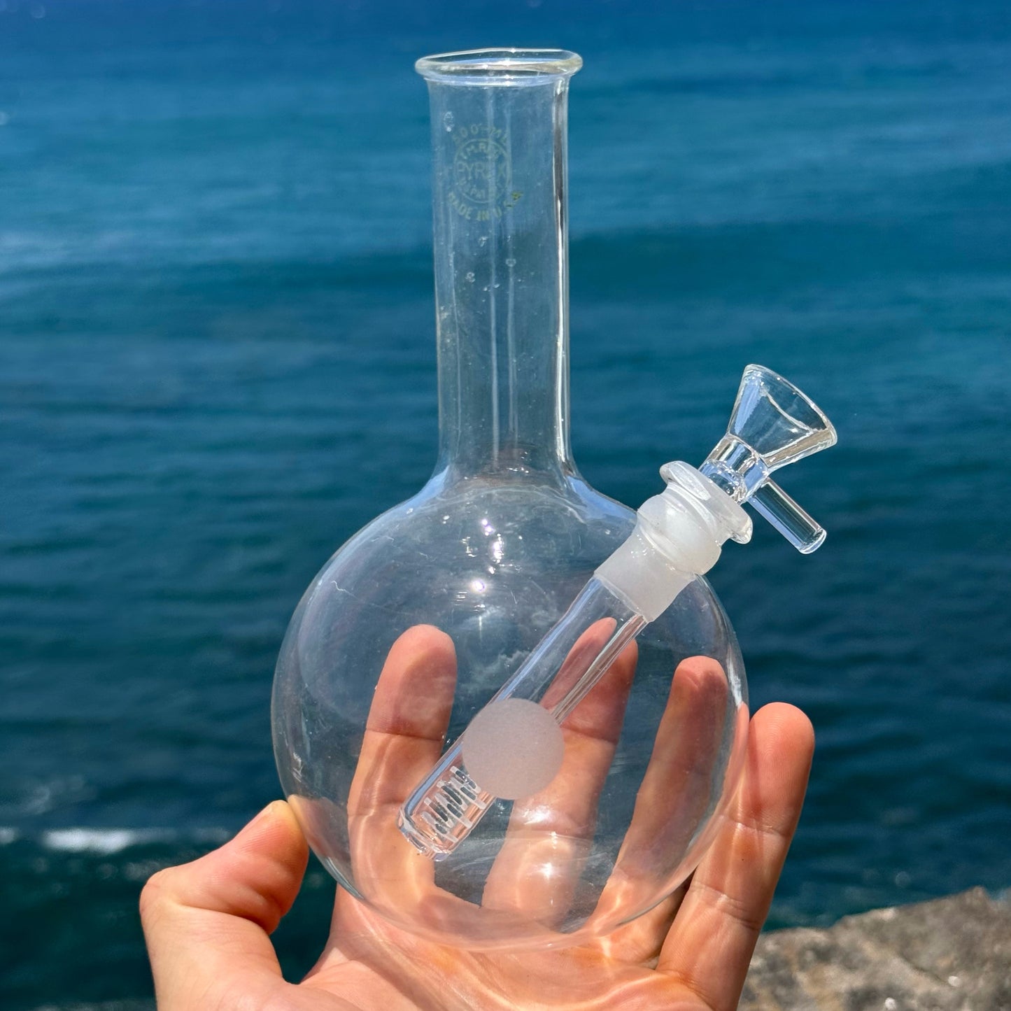 "Flask Bong" Upcycled Flask Bong