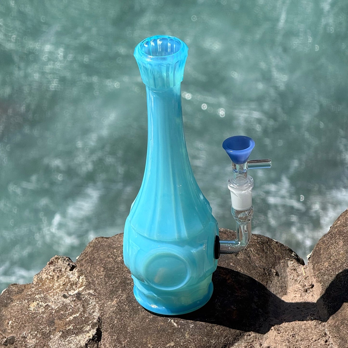 Vintage Vase Bong “Crystalline Opalescence”