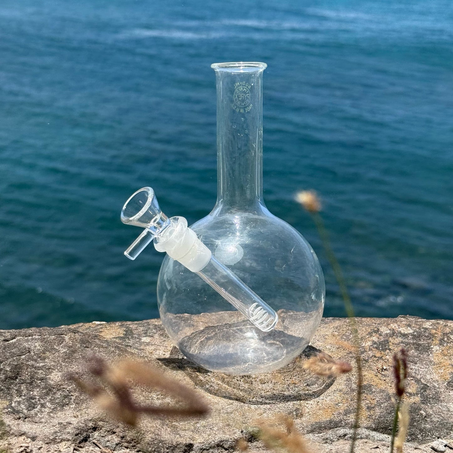 "Flask Bong" Upcycled Flask Bong