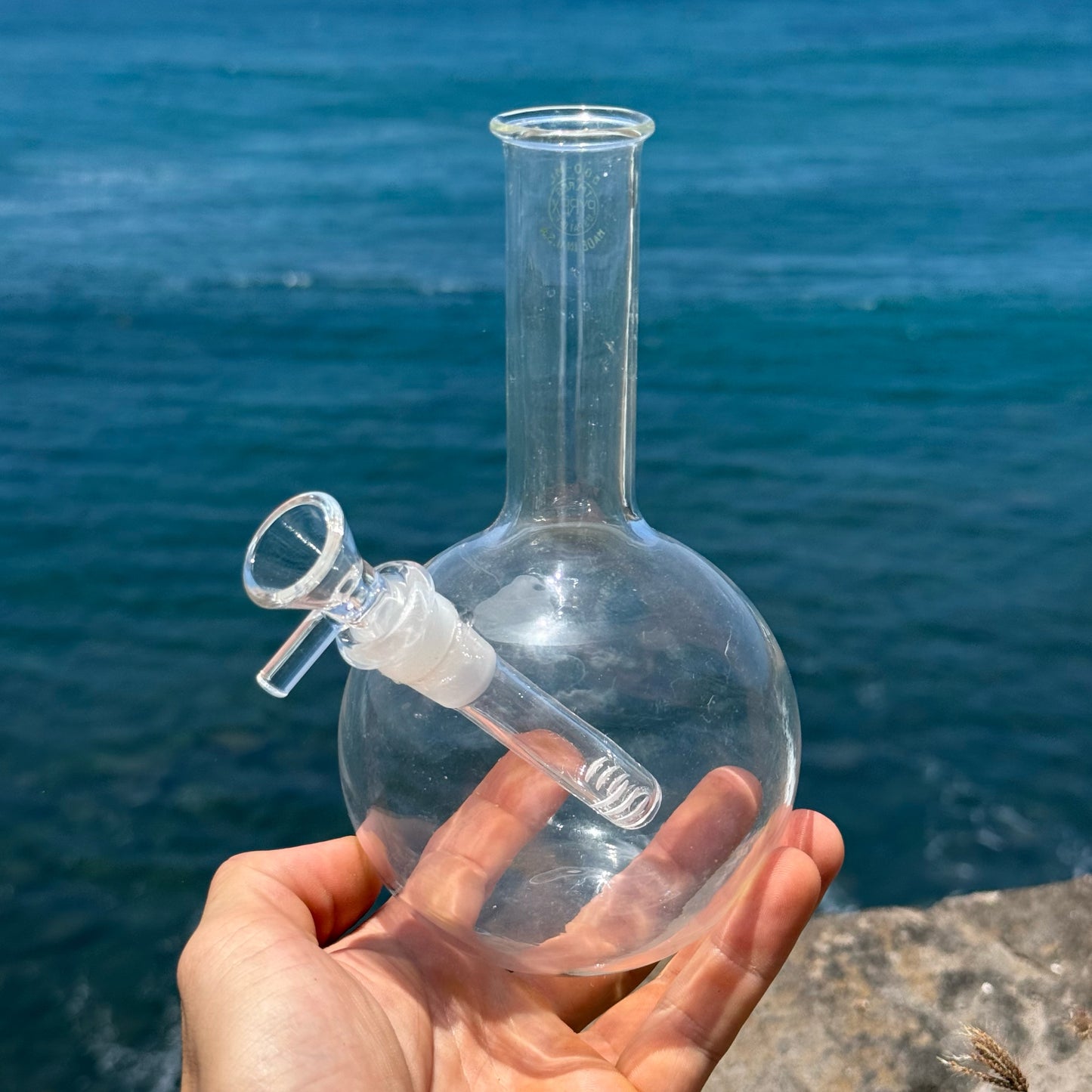 "Flask Bong" Upcycled Flask Bong