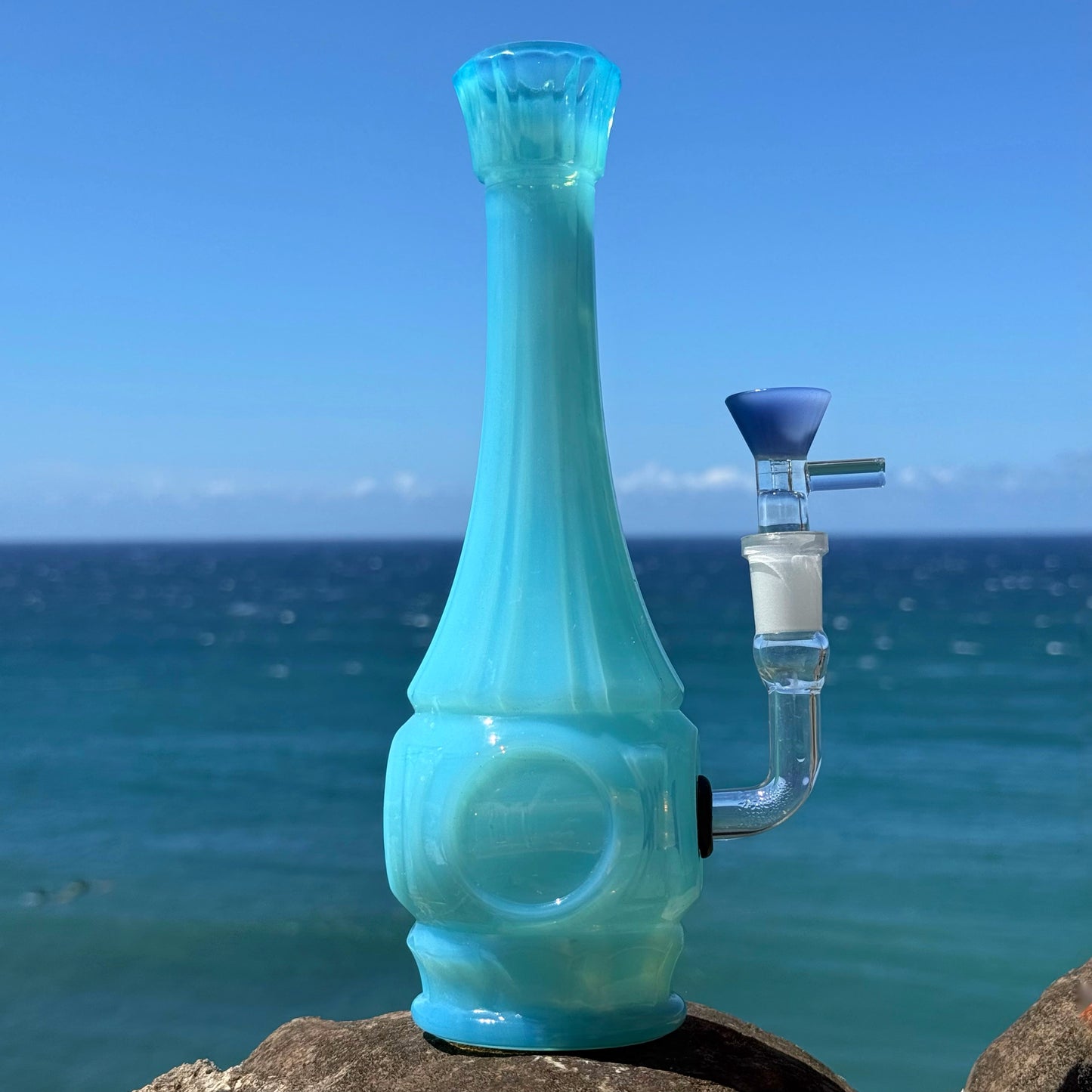 Vintage Vase Bong “Crystalline Opalescence”