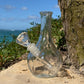 Clear Glass Vase Bong “Crystalline Goblet”