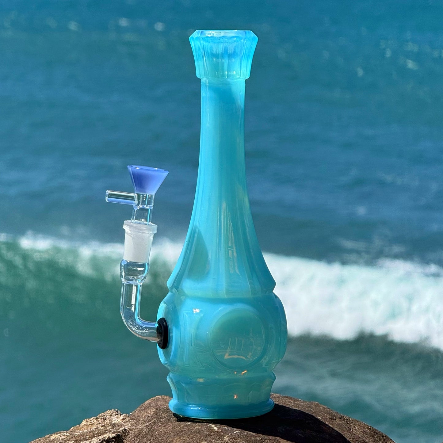 Vintage Vase Bong “Crystalline Opalescence”
