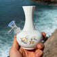 Vintage Ceramic Bong “Petite Orchid”