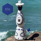 Vintage Glass Bong “Cobalt Luminescence”