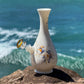 Vintage Ceramic Vase Bong “Orchid Bloom”