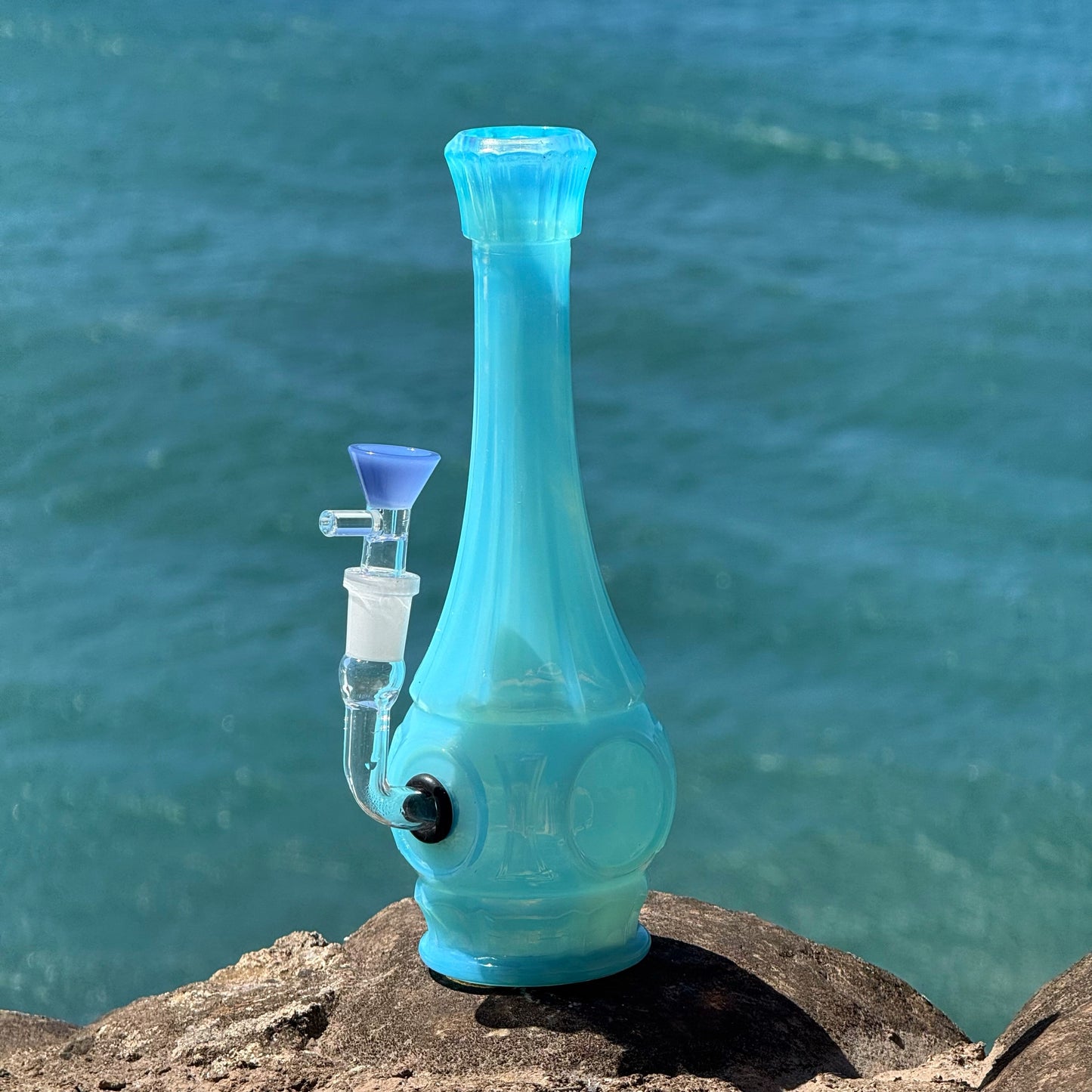 Vintage Vase Bong “Crystalline Opalescence”