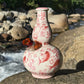 “Koi Serenity” Vintage Upcycled Porcelain China Vase Bong