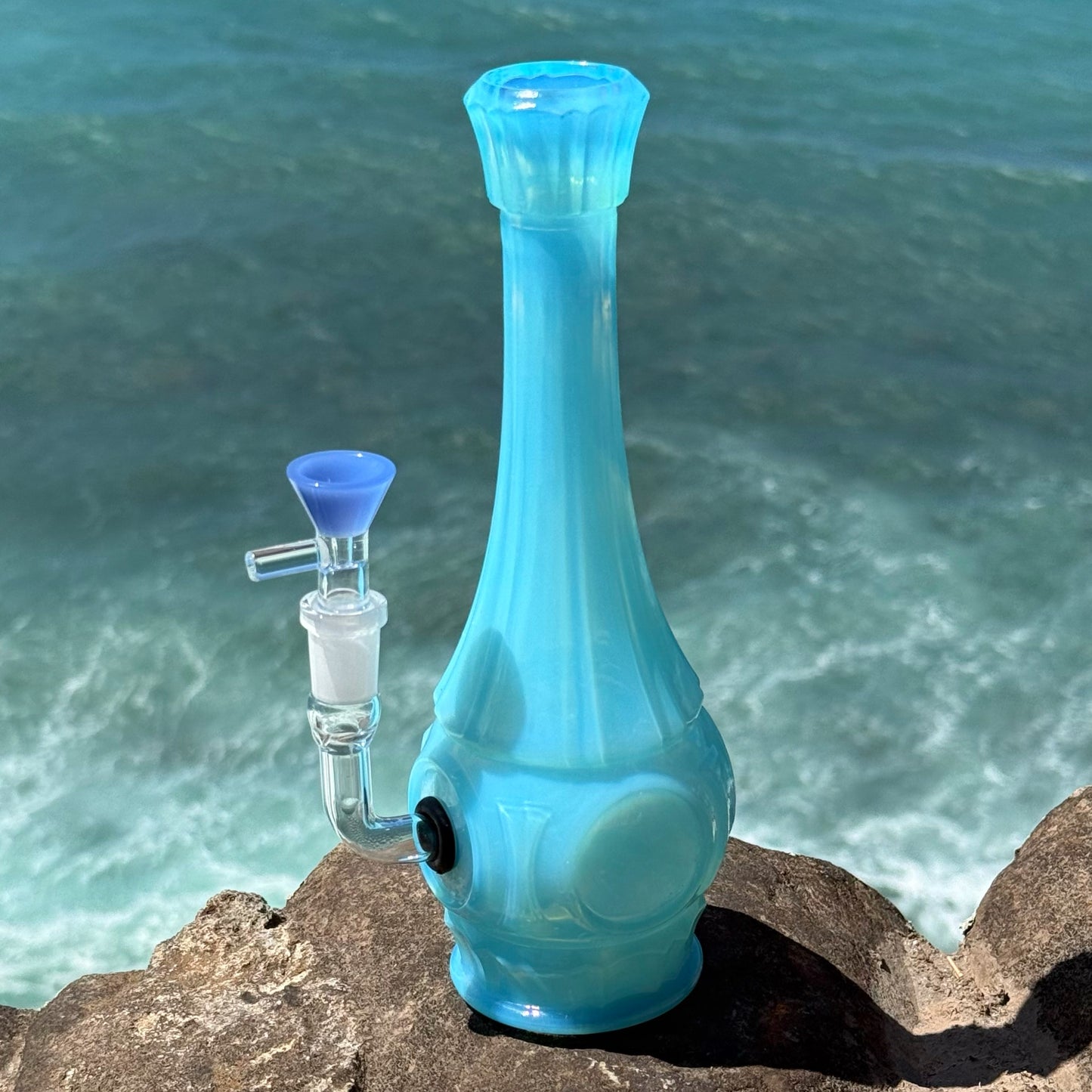 Vintage Vase Bong “Crystalline Opalescence”