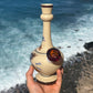 Vintage Milk Glass Bong “Periwinkle Pedestal”