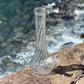 “Crystalline Conduit” Upcycled Vintage Glass Swirl Vase Bong