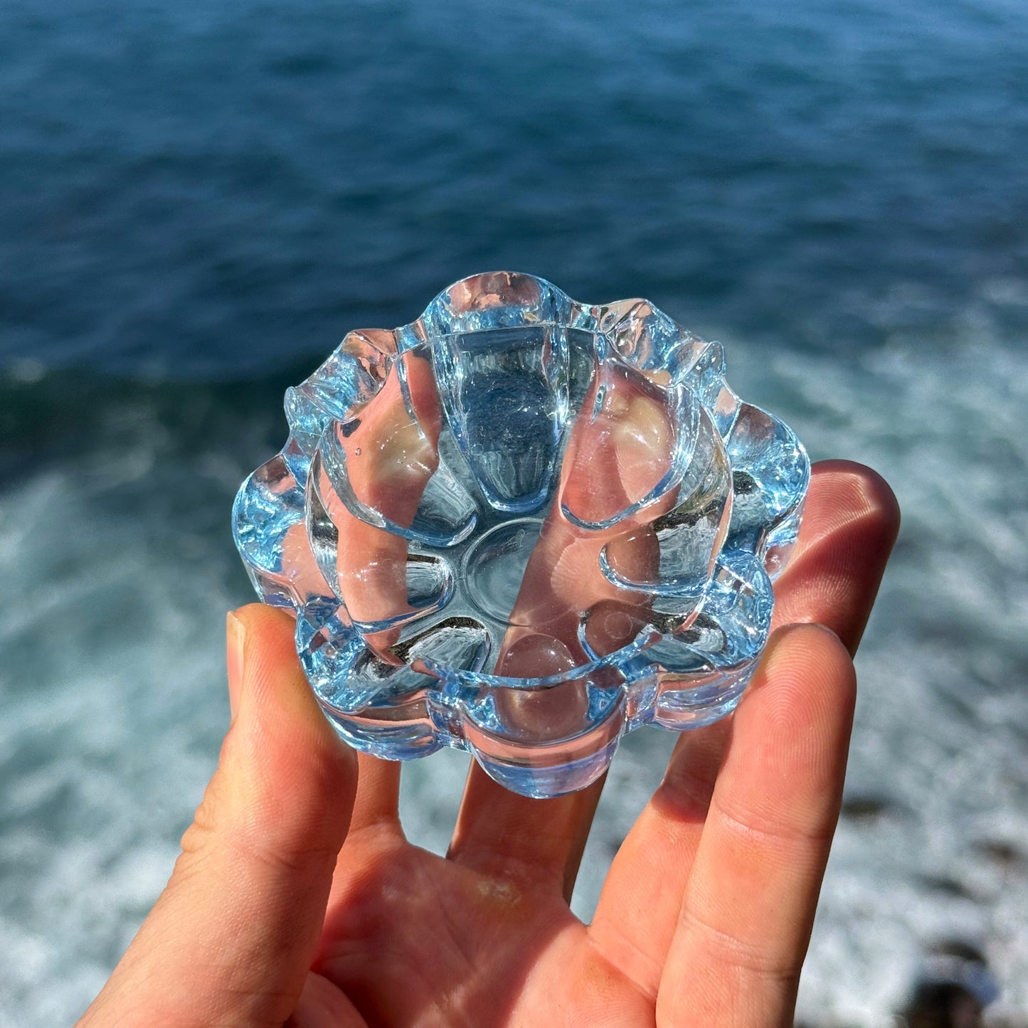 Vintage Glass Ashtray