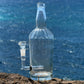“Bottle Bong” Upcycled Glass Bottle Bong