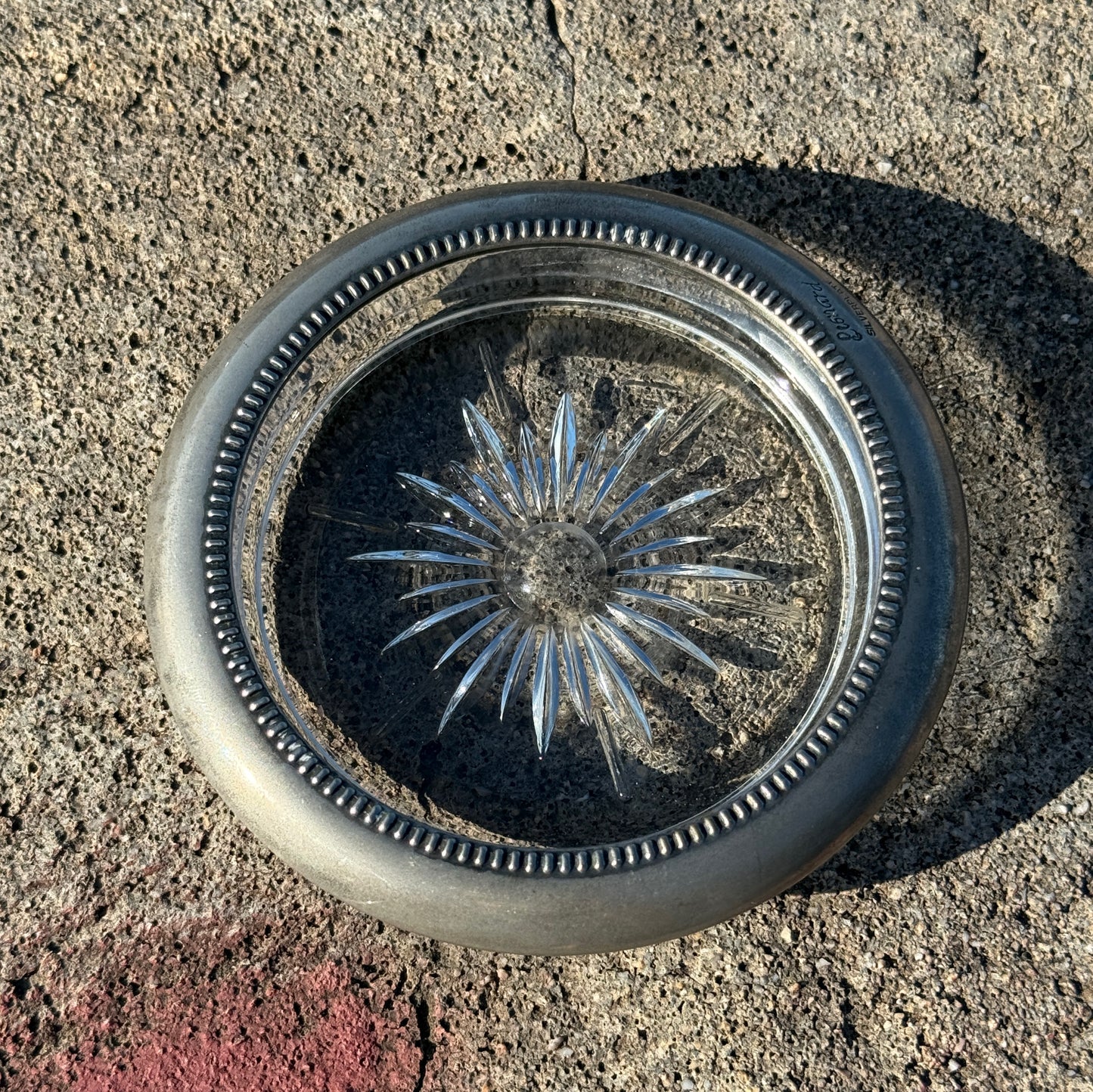 Vintage Glass Ashtray