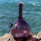 “Amethyst Drop” Vintage Upcycled Purple Glass Decanter Bong