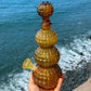 Vintage Decanter Bong “Citrine Disco”