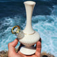 "Ivory Elegance" Vintage Ceramic Vase Bong
