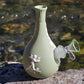 "Cherubs Piece" Vintage Upcycled Ceramic Vase Bong