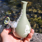 "Cherubs Piece" Vintage Upcycled Ceramic Vase Bong